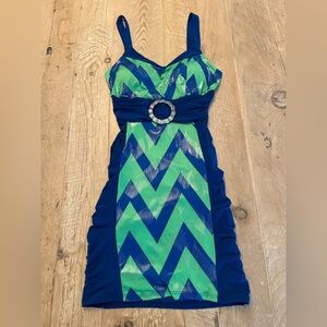 SOLAR USA women's 80’s dress stretch size Medium